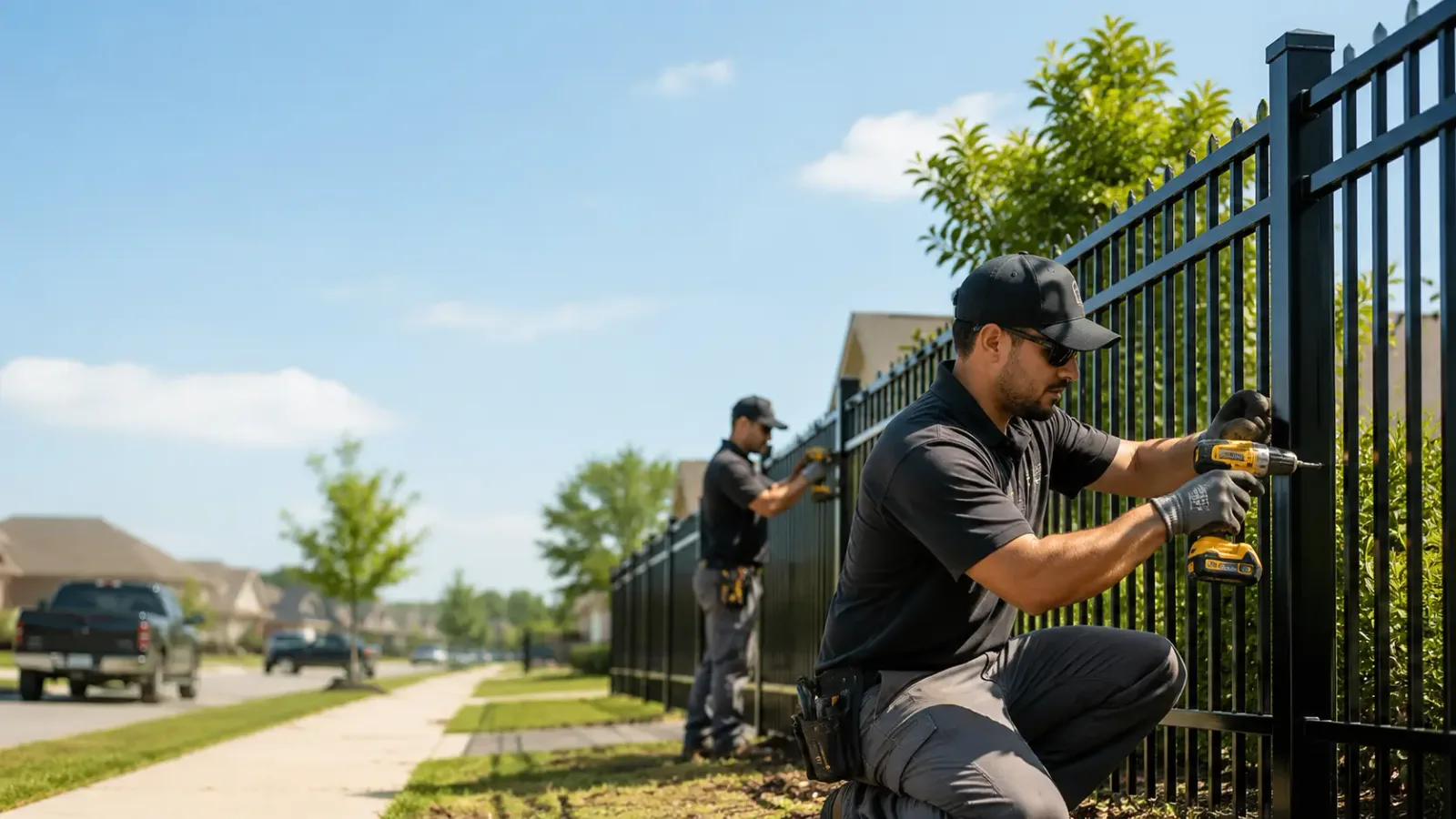Metal Fence Installation in Galesville, MD